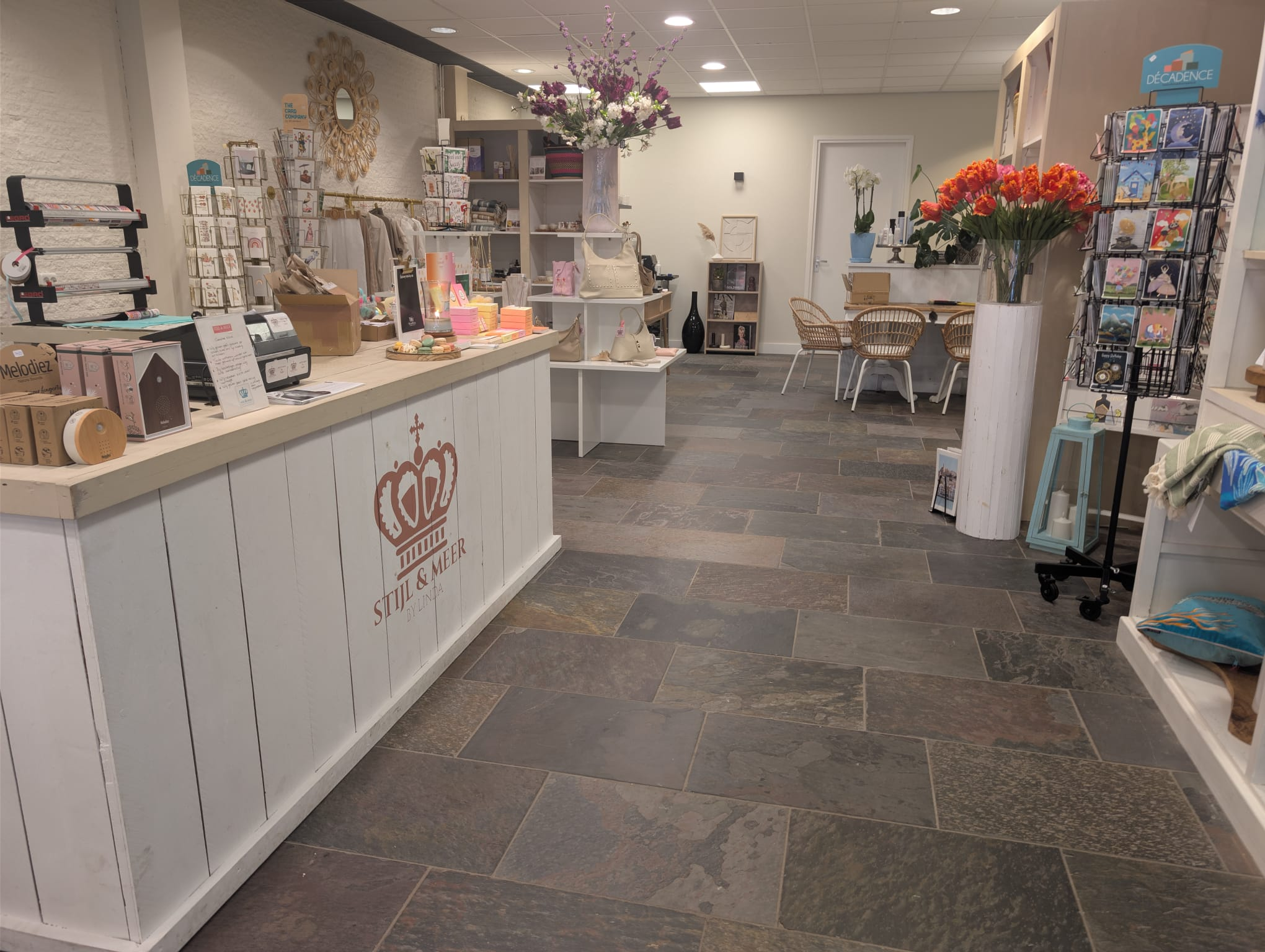 Winkelinterieur met Stijl & Meer toonbank